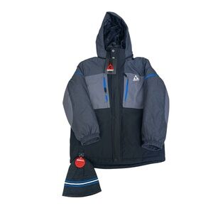 Gerry boys 3 in1 youth jacket/Coat with reversible hat size 14-16 New